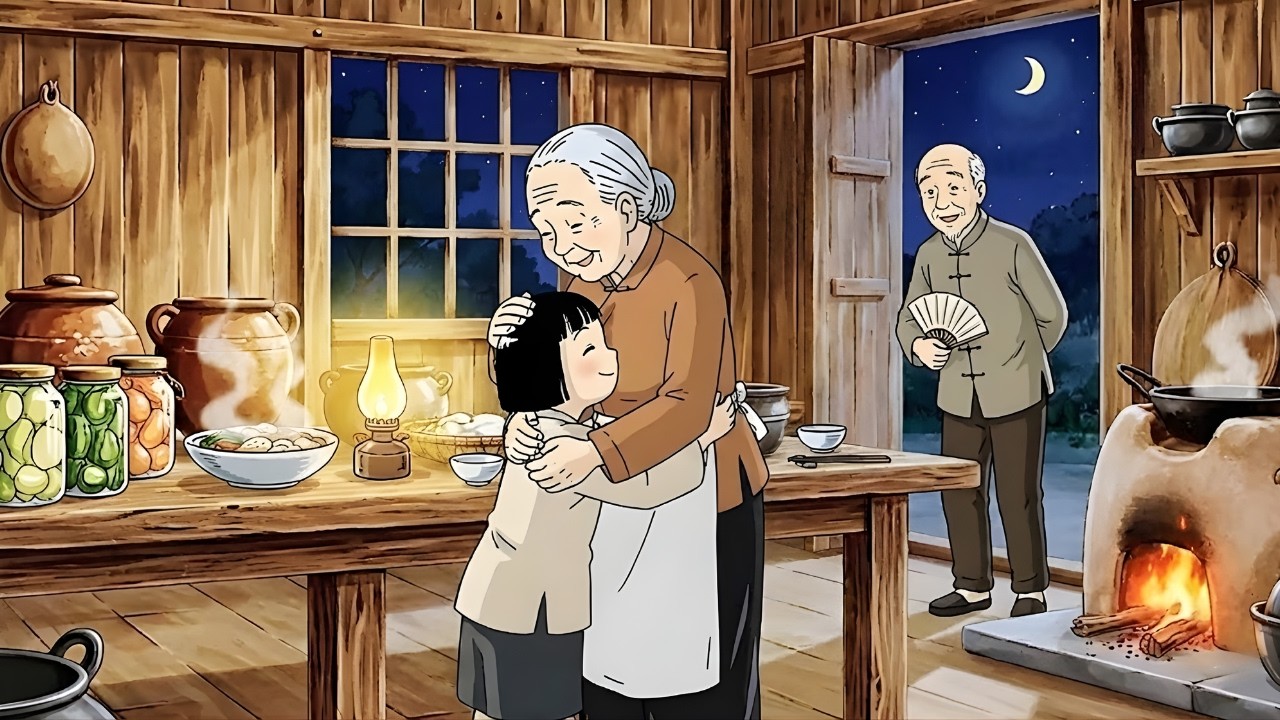 Cozy Countryside Life with Grandparents Morning Garden Harvest 🧺 祖父母との田舎暮らしと朝の収穫