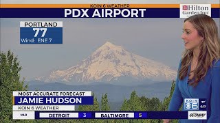 Weather forecast: Rainy and breezy at times to start the week around PDX