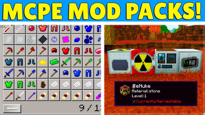 Blasters  Addons Modpacks Mods MCPE Minecraft PE Bedrock Edition