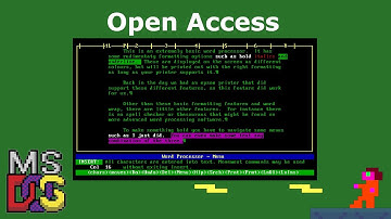 MS-DOS: Open Access