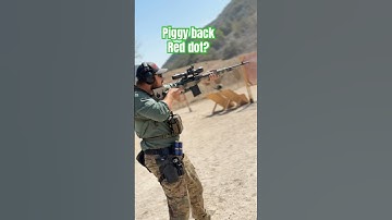 M21 with piggy back red dot #m21 #m14 #m1a #sniper #dmr #ebr #cod #mw3