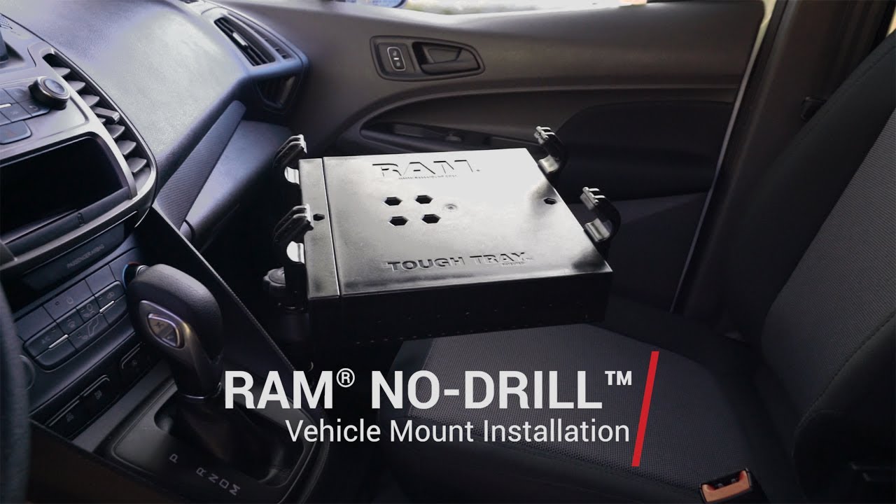 RAM No-Drill Laptop Mount for 2004-2014 Ford F150 RAM-VB-109-SW1