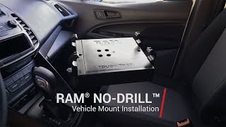 RAM® No-Drill™ Universal Vehicle Floor Mount – RAM Mounts