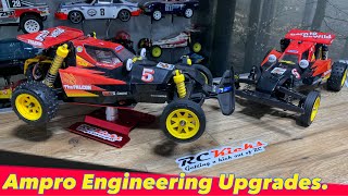 Tamiya Falcon Update. Ampro Engineering Upgrade, Technigold RX-540VZ Motor & Suspension work.