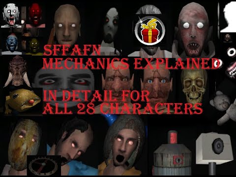 Slendrina's Freakish Friends and Family Night - All 28 Characters Explained  in Detail (Ver 1.1.2) 