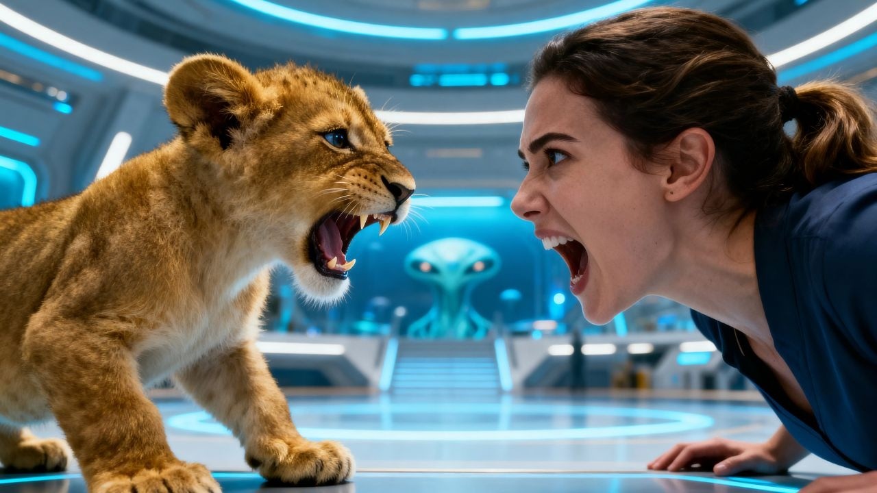 The Cub Roared at the Human Babysitter — She Roared Back and Shocked the Entire Pack I HFY I Sci-Fi