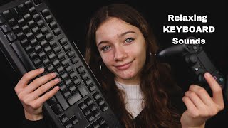 ASMR - Relaxing KEYBOARD Sounds (Clicking, typing & touching) screenshot 2