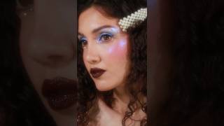 Winter fairy makeup ❄️🧚‍♀️#wintermakeup #fairymakeup #makeuptutorial #blueeyeshadow