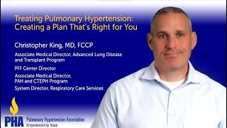 Treating Pulmonary Hypertension: Creating a Plan That's Right for You