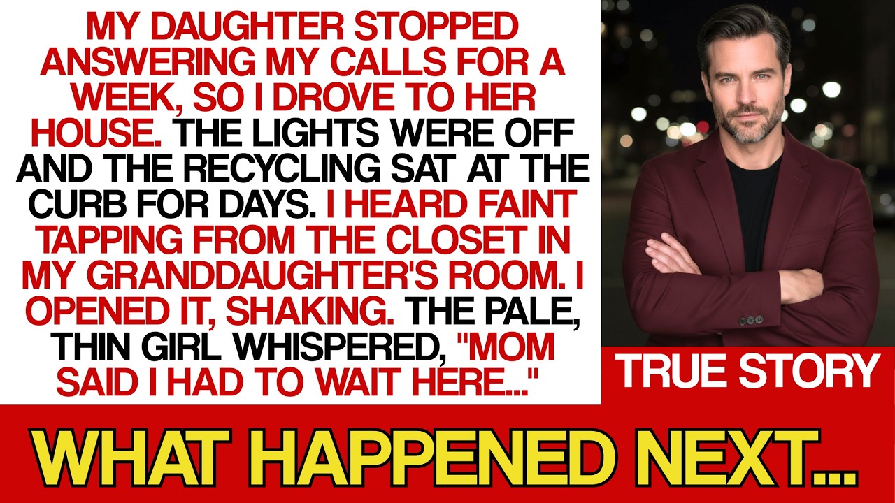 I Couldn't Reach My Daughter For A Week. When I Drove To Her House, I Heard Tapping From My...