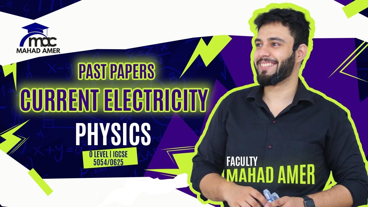 Current Electricity Past Papers | O Level & IGCSE Physics in Urdu