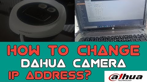 HOW TO CHANGE DAHUA CAMERA IP ADDRESS? || DAHUA CAMERA IP CHANGE