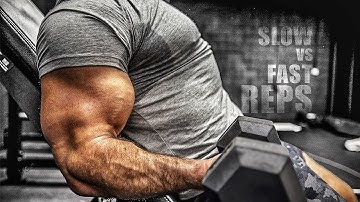 Slow vs Fast Reps For Growth (You Won