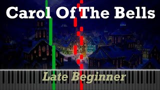 Carol of the Bells - Beginner Piano Tutorial