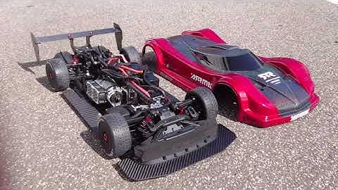 Arrma Limitless GT MAX5 8s new body and carbon parts STAGE 1