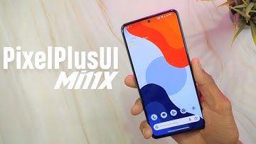 PixelPlusUI v5.1 Android 13 Update For Mi 11X - Minimalistic UI Experience 🤩