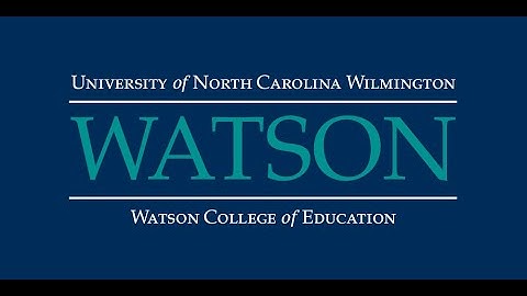 April 9 - Message from the Dean - UNCW Watson College of Education