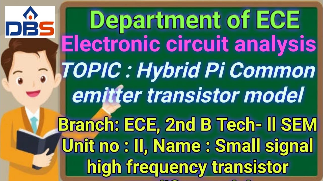 Electronic circuit analysis, Small signal high frequency transistor