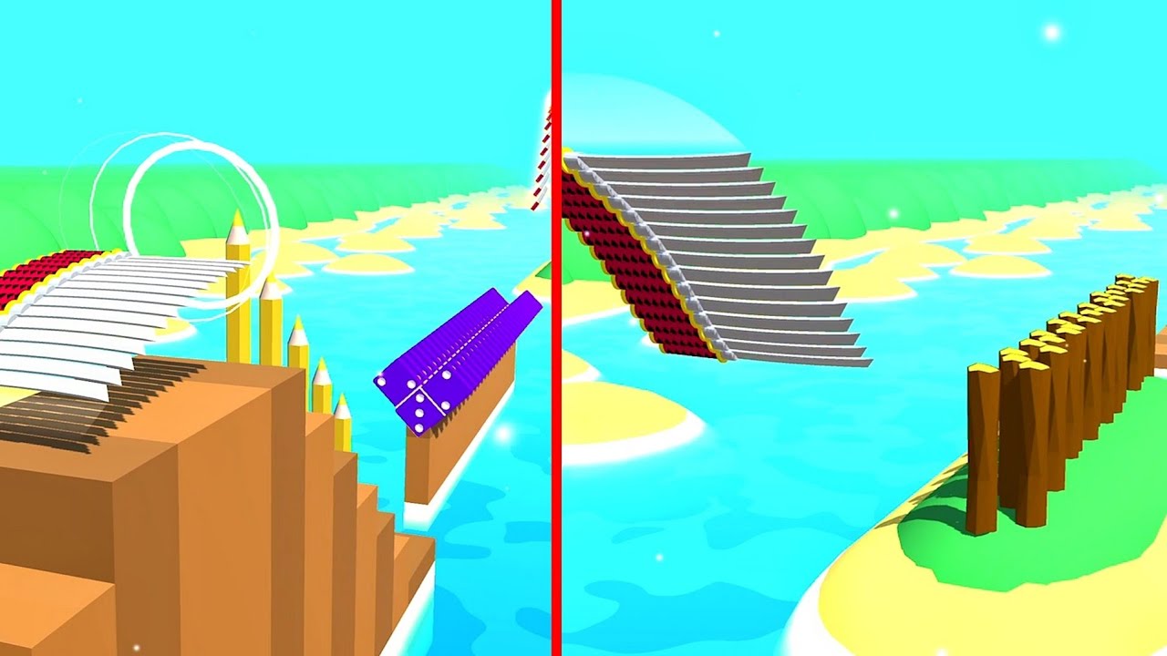 Flying Cut Flying Cut Game! Satisfying and relaxing ASMR slicing video - YouTube