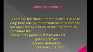Details Nested for loop& concept of jump statements in java News