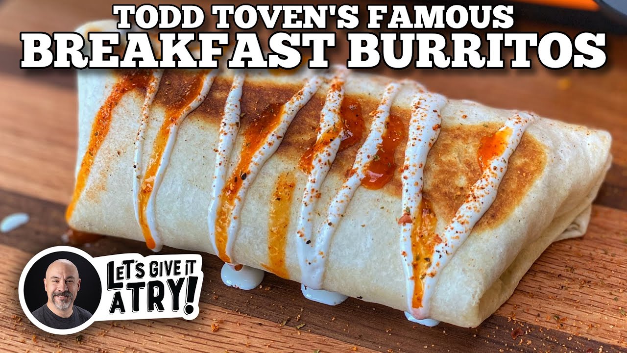 Todd Toven's Famous Breakfast Burritos Blackstone Griddles YouTube