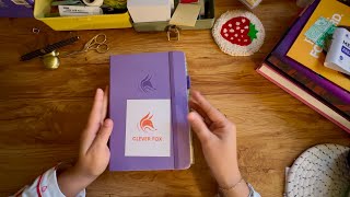 Clever Fox Anxiety Journal Unboxing #cleverfoxplanner