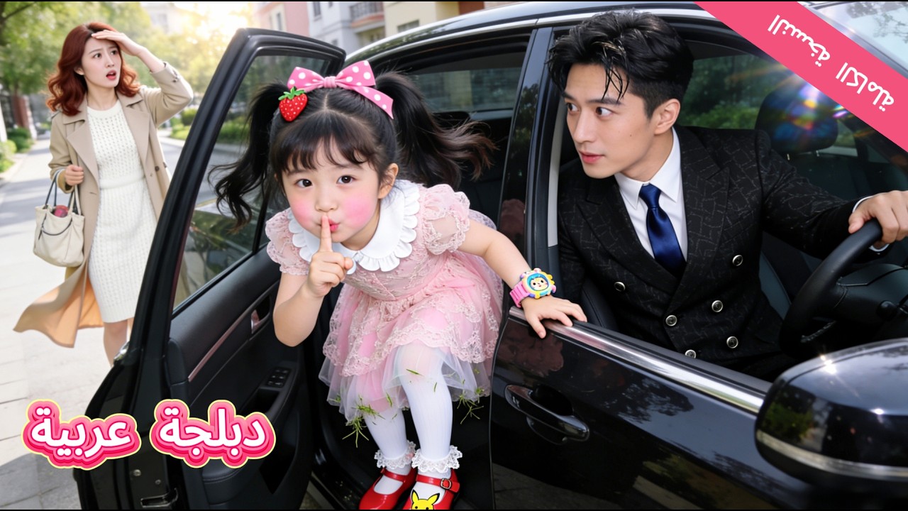 💘【دبلجة عربية】طفلة عمرها 5 سنوات تركب سيارة CEO بالخطأ… ينظر إليها ويصدم: نسخة مصغّرة منه!