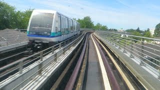 In cabin of Rennes subway (line a)