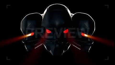 Cyborg Heads VJ Loop | Stock Motion Graphics - Motion Array