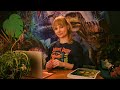 Jurassic World Travel Agent Role Play ASMR Soft Spoken Typing Page Flipping