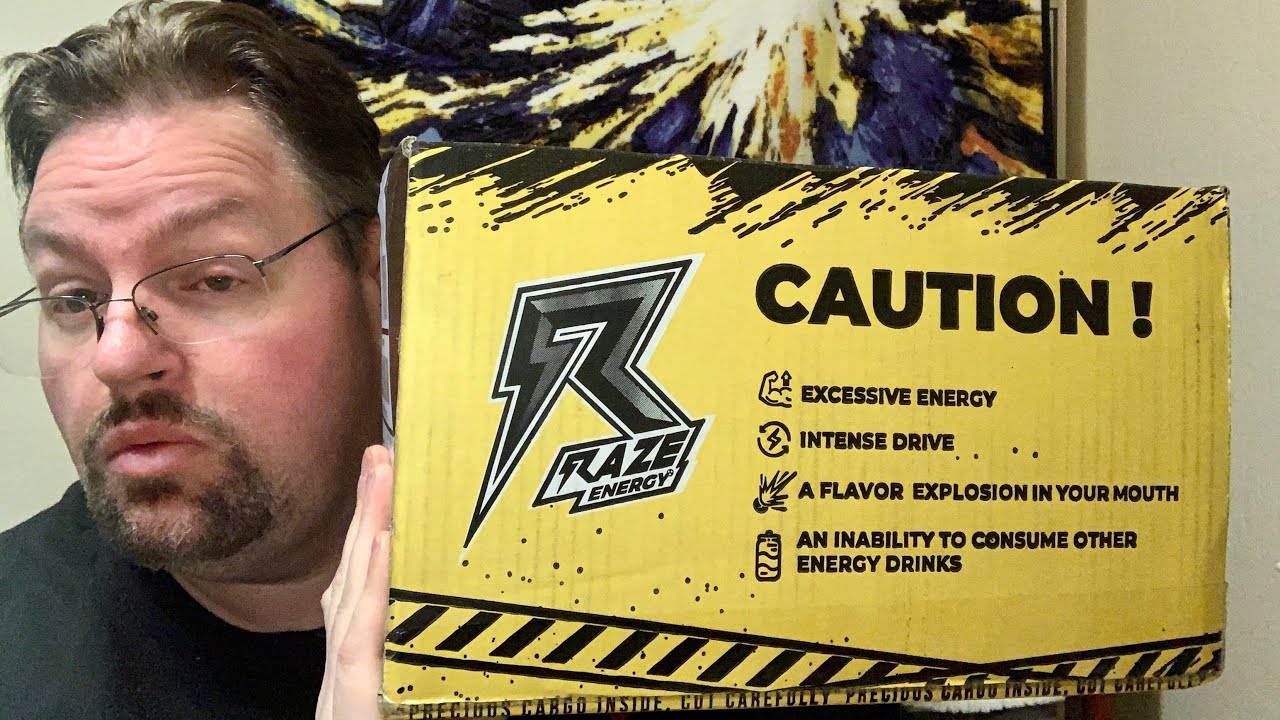 Raze Energy Unboxing