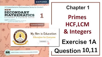 Question 10 and 11 Exercise 1A Solution Class 6 Math (APS)