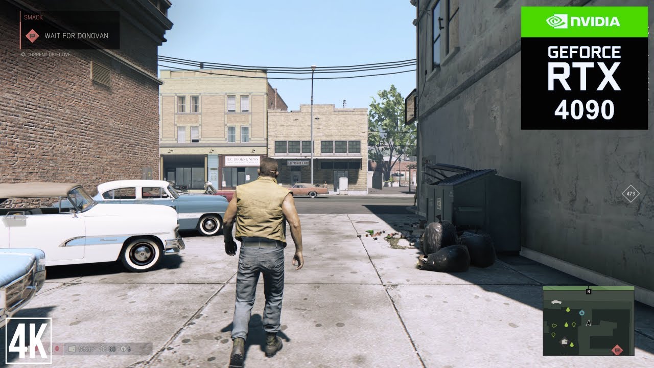 Mafia 3: Definitive Edition RTX 4090 24GB (4K Maximum Settings)
