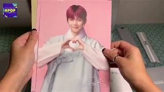 2019 Wanna One Season's Greetings   Behind Book Unboxing