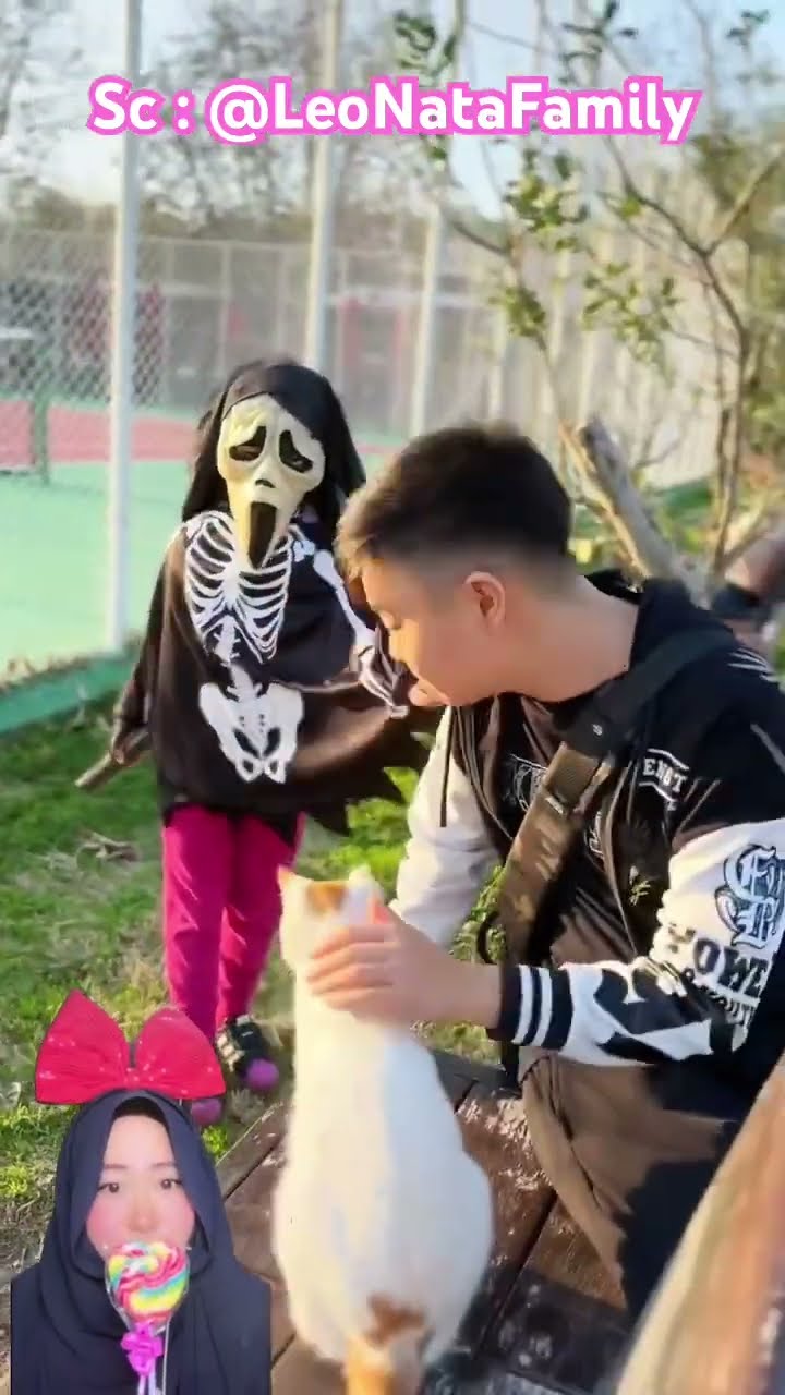 PAPA MAMA KAKAK DI KEJAR HANTU⁉️padahal itu ADIK? @LeoNataFamily #shorts #funny #dubbing