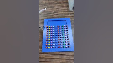 New Model Multicolor Peg Board (100 Pegs) for Occupational Therapy, Rehabilitation