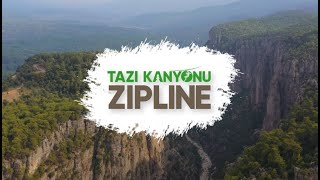 Зиплайн в Тазы Каньон 2024| Tazı Kanyonu Zipline 2024