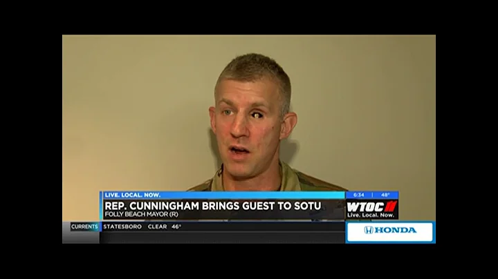 Rep. Carter to have Lt. Col. Kenneth Dwyer as SOTU...
