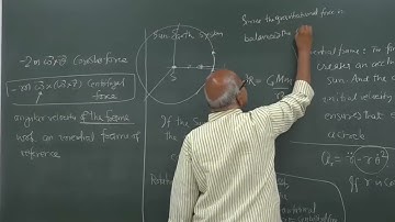 Lecture 18  Problems on rotating frames