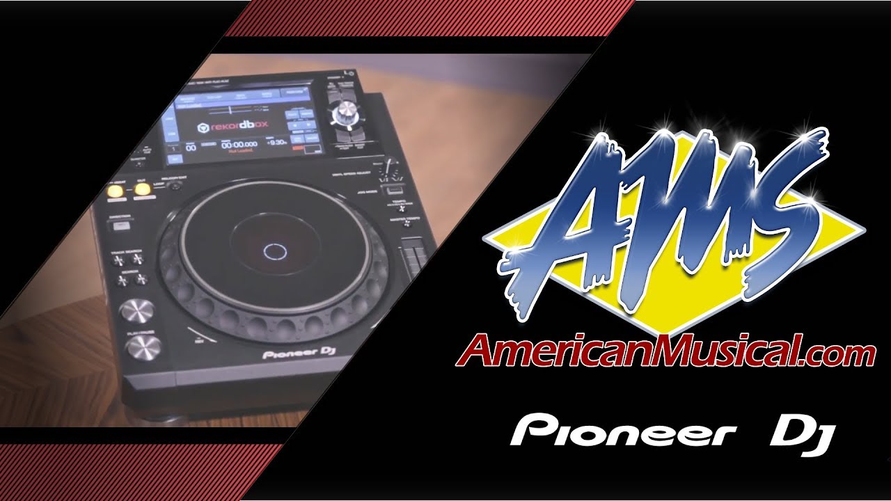 Pioneer XDJ1000MK2 Professional DJ Multiplayer | American Musical