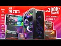 ($6000) 300K+ ALL ROG Gaming PC Build 2021 I Ryzen 9 5950X I Strix RTX 3080 Ti - Time lapse
