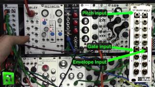 Synthrotek MST 07 Buffered Multiple Eurorack Module Modular Synth Basics 07 Blind Panels