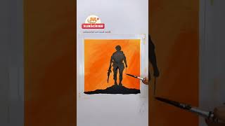 Independence day soft pastel drawing / jai hind #shorts #short screenshot 5