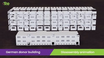 ReCreate | Disassembly animation of the German donor building