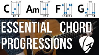 Chord Progression Practice - C Am F G - Useful Chord Progression Found In TONS of songs!! chords