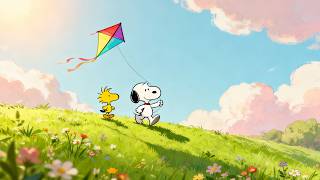 Snoopy’s Breezy Spring Hill 🍃🌼 Feel Good Jazz for Daydreaming & Stress Free Relaxation 🌤️