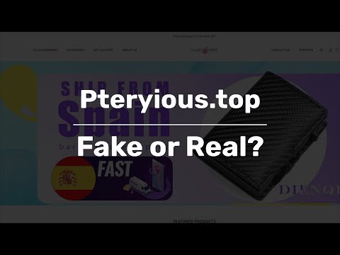 Pteryious.top | Fake or Real? » Fake Website Buster