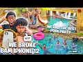 WE HAD THE BEST POOL PARTY EVER & JAY BROKE BAM IPHONE12!💔