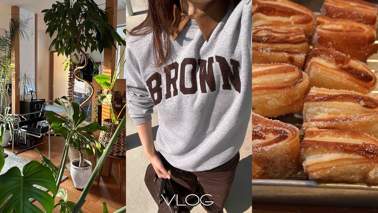 [VLOG]ショッピング/パイドーナツ作り🍩/カフェ,古着屋,リユースショップ/ウィキッド