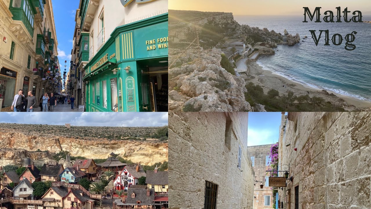 ASMR Deutsch | Malta Travel Vlog | Voice Over & Ambient Sounds | ASMR German SleepyMoon ASMR